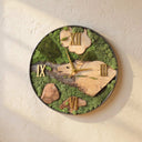  Handcrafted Wooden Wall Clocks