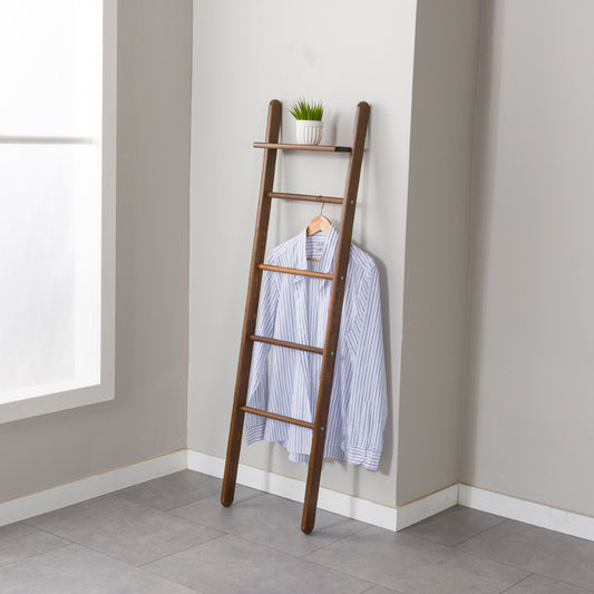 Solid Pine Wood Blanket Ladder