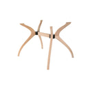 Solid Wood Rectangle Dining Curvella Table Base 4-Legs