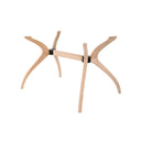 Solid Wood Rectangle Dining Curvella Table Base 4-Legs