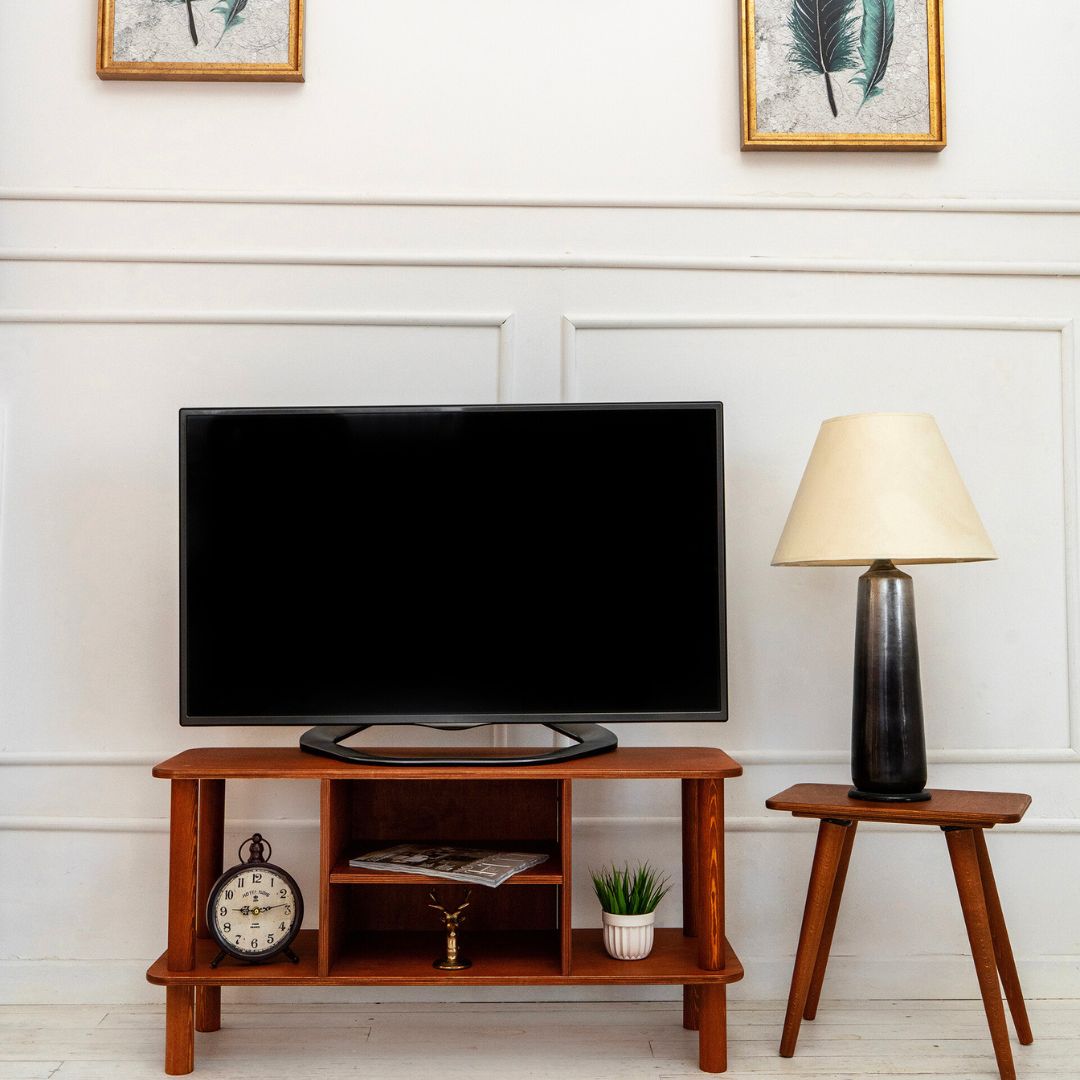 Birch Plywood TV Stand