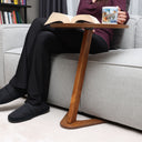 Slide-Under Wooden C Table