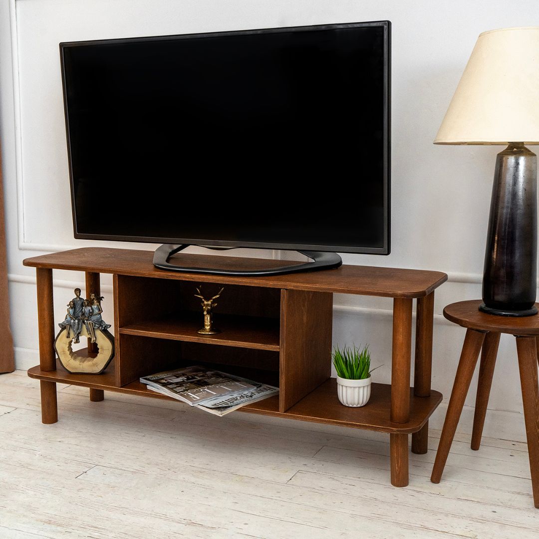 Birch Plywood TV Stand