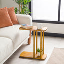 Solid Pine Wood C Table