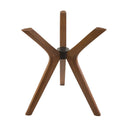 Solid Wood Round Dining Table Base 3-Legs