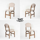Viona Wooden Dining Chair 6