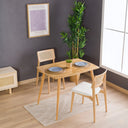 Olea Solid Oak Wood Dining Set – 2 to 4 Seater Options