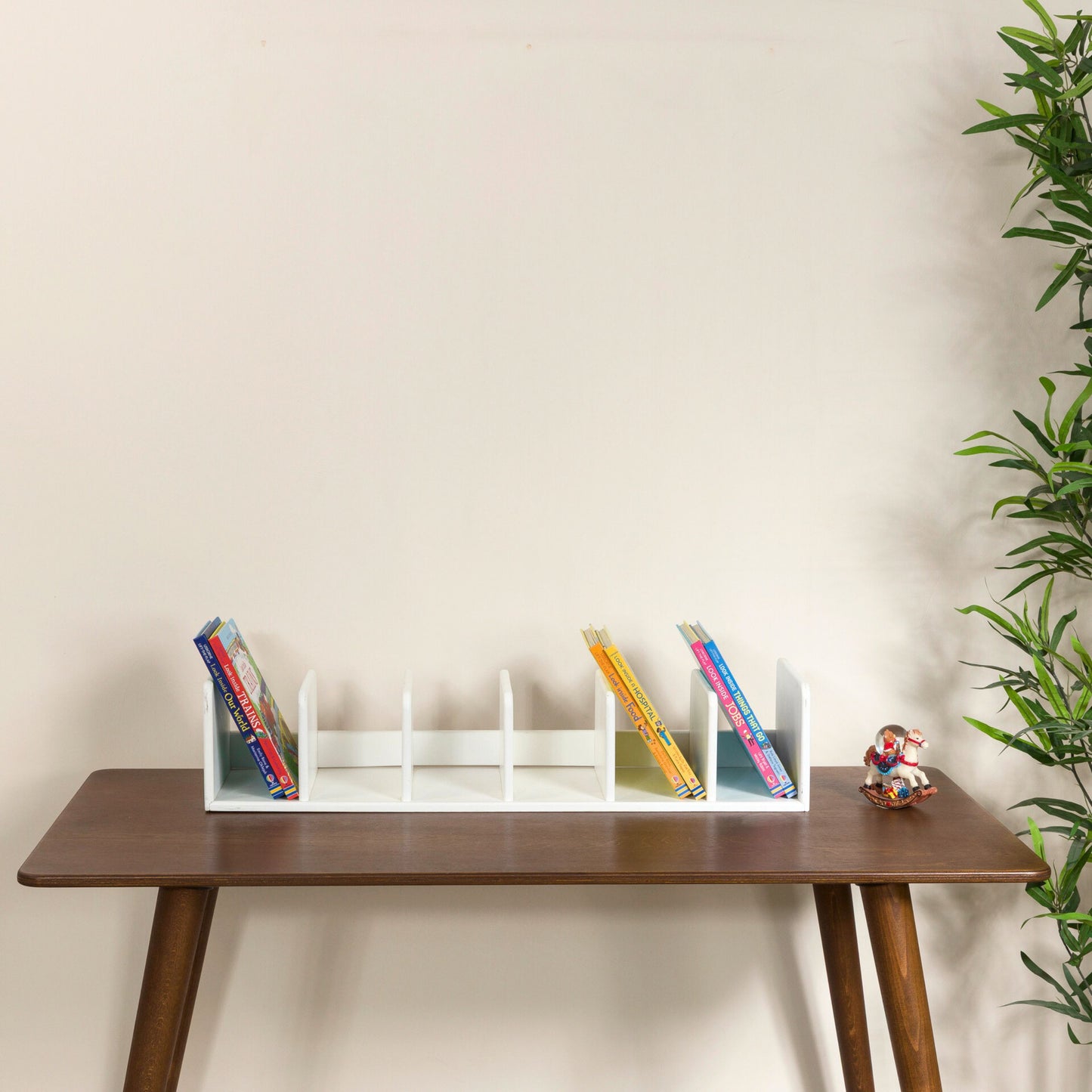 Montessori Desk Book Organizer