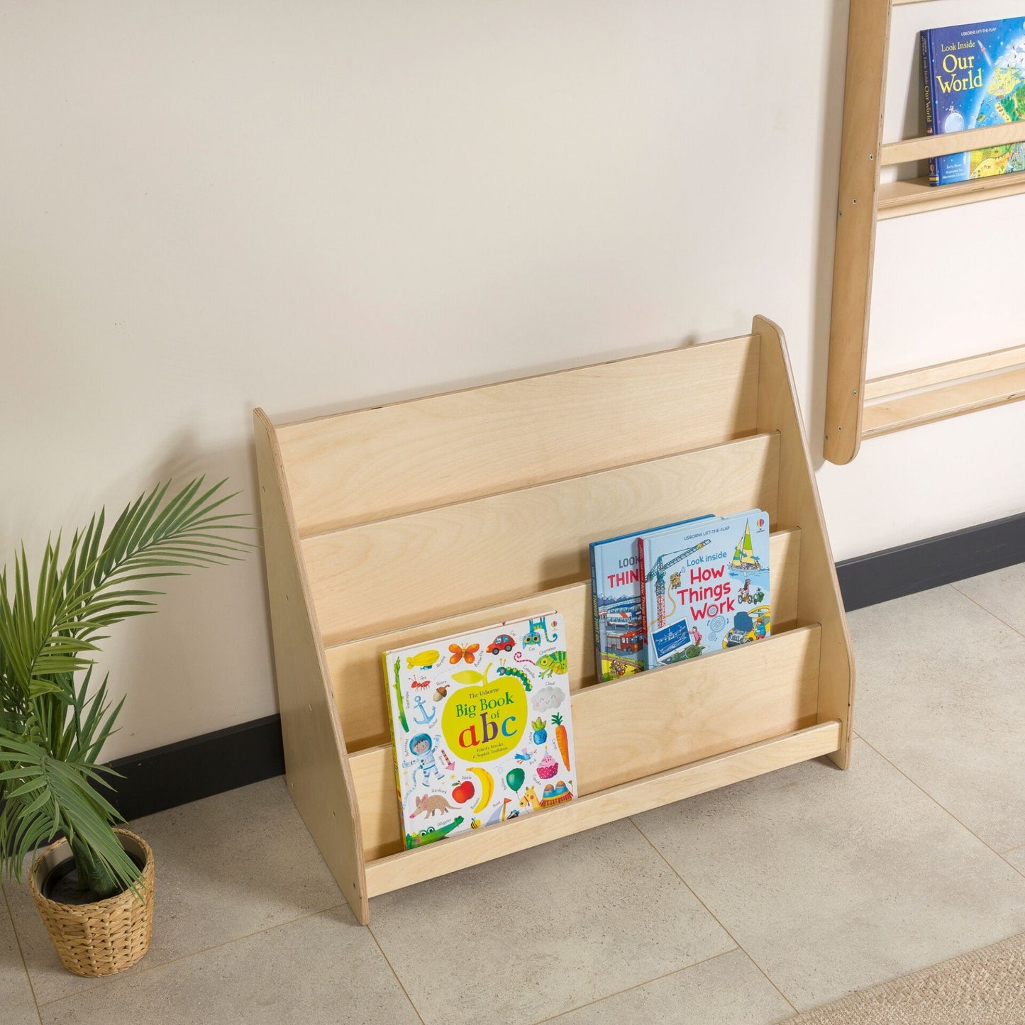 Freestanding Montessori Bookshelf