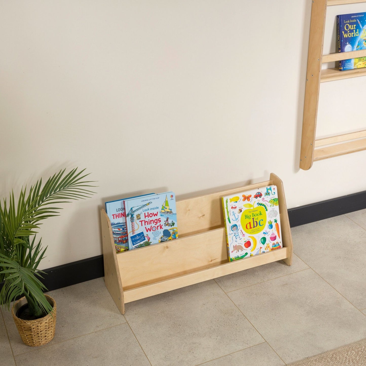 Freestanding Montessori Bookshelf