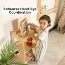 Montessori wooden calendar, wooden educational calendar for kids 1