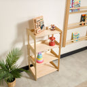 Montessori toy storage shelf, kids freestanding bookshelf 23