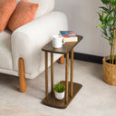 Solid Pine Wood C Table