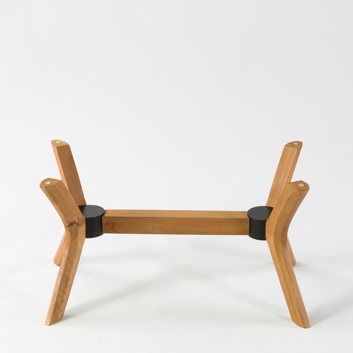 Solid Wood Rectangle Coffee Table Base 4-Legs