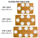 Modern Rectangle Dining Table with Butterfly Legs