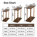 Wooden Rectangle End Table