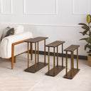 Wooden Rectangle End Table