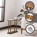 Wooden Rectangle End Table
