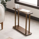 Wooden Rectangle End Table