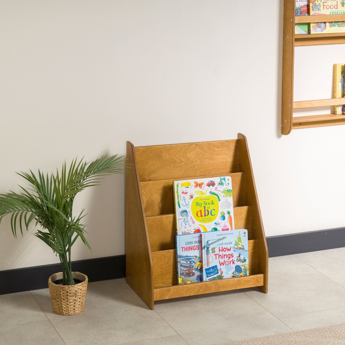 Freestanding Montessori Bookshelf