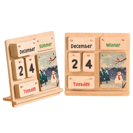 Montessori Wooden Calendar