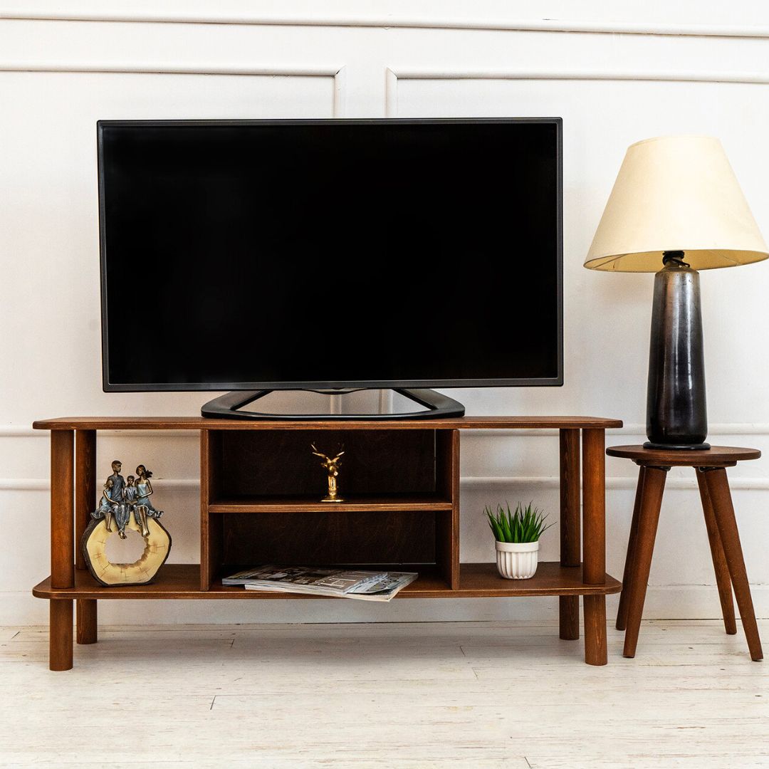 Birch Plywood TV Stand