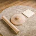 Solid Wood Tulip Pedestal Table Base