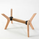 Solid Wood Rectangle Coffee Table Base 4-Legs