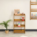 Montessori toy storage shelf, kids freestanding bookshelf 12