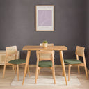 Olea Solid Oak Wood Dining Set – 2 to 4 Seater Options