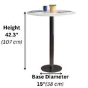 Moderner Bistrotisch – Birkensperrholz