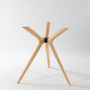 counter height table base, solid wood butterfly table base 5