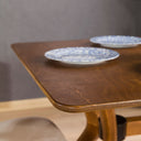 Modern Rectangle Dining Table with Butterfly Legs