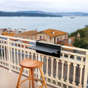Balcony Railing Table Balcony Bar Rail Table Compact Balcony Table Durable Balcony Table