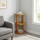 3-Tier Hexagon Side Table