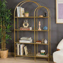 Twin Modern Glass Bookshelf