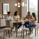 Talia Minimalist Low Stool (Set of 2)