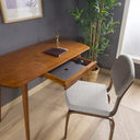 Curved Desk with Drawer – Handcrafted Rounded Edge Home Office Desk in Birch Plywood 13