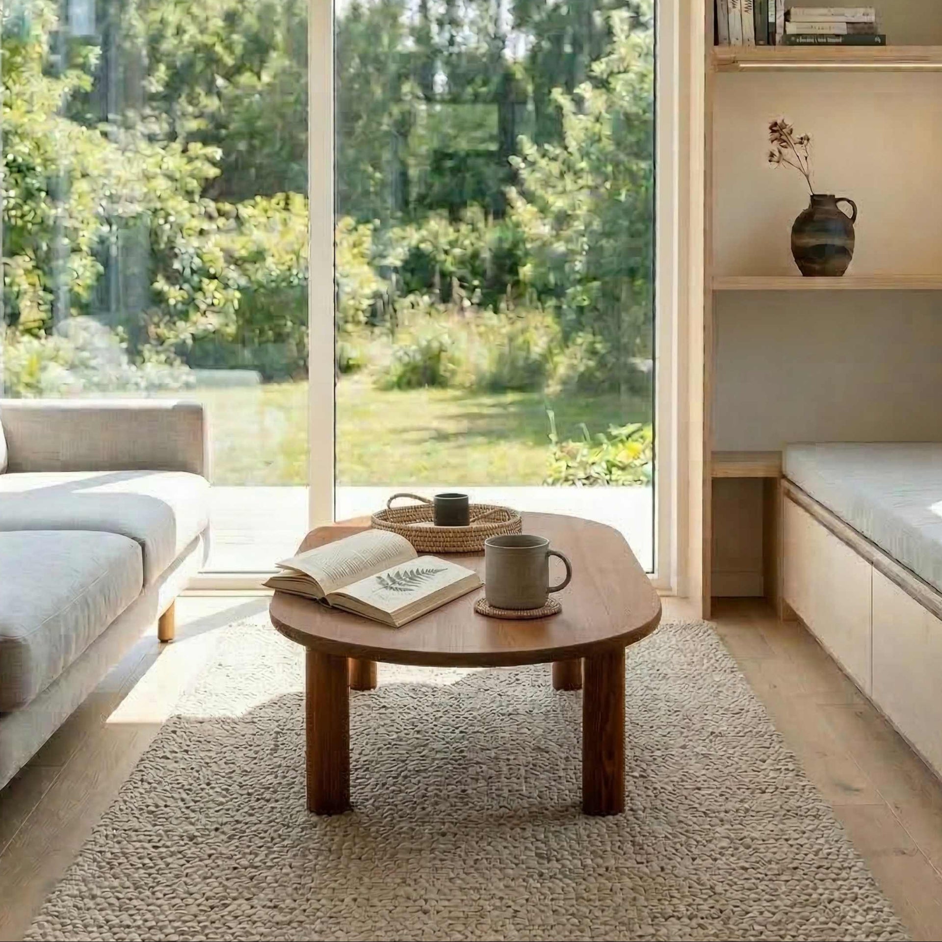 Solid Wood Coffee Table