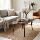 Modern Oval Coffee Table