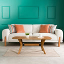 rectangle wood coffee table,modern coffee table with butterfly legs 8