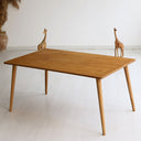 Modern Rectangular Wood Coffee Table