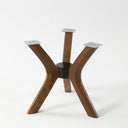 round coffee table base 3 legs, butterfly wood table base 