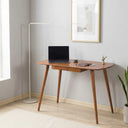 Curved Desk with Drawer – Handcrafted Rounded Edge Home Office Desk in Birch Plywood 8