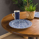 rustic bistro table, solid wood bar height table 2