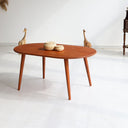 Modern Oval Coffee Table