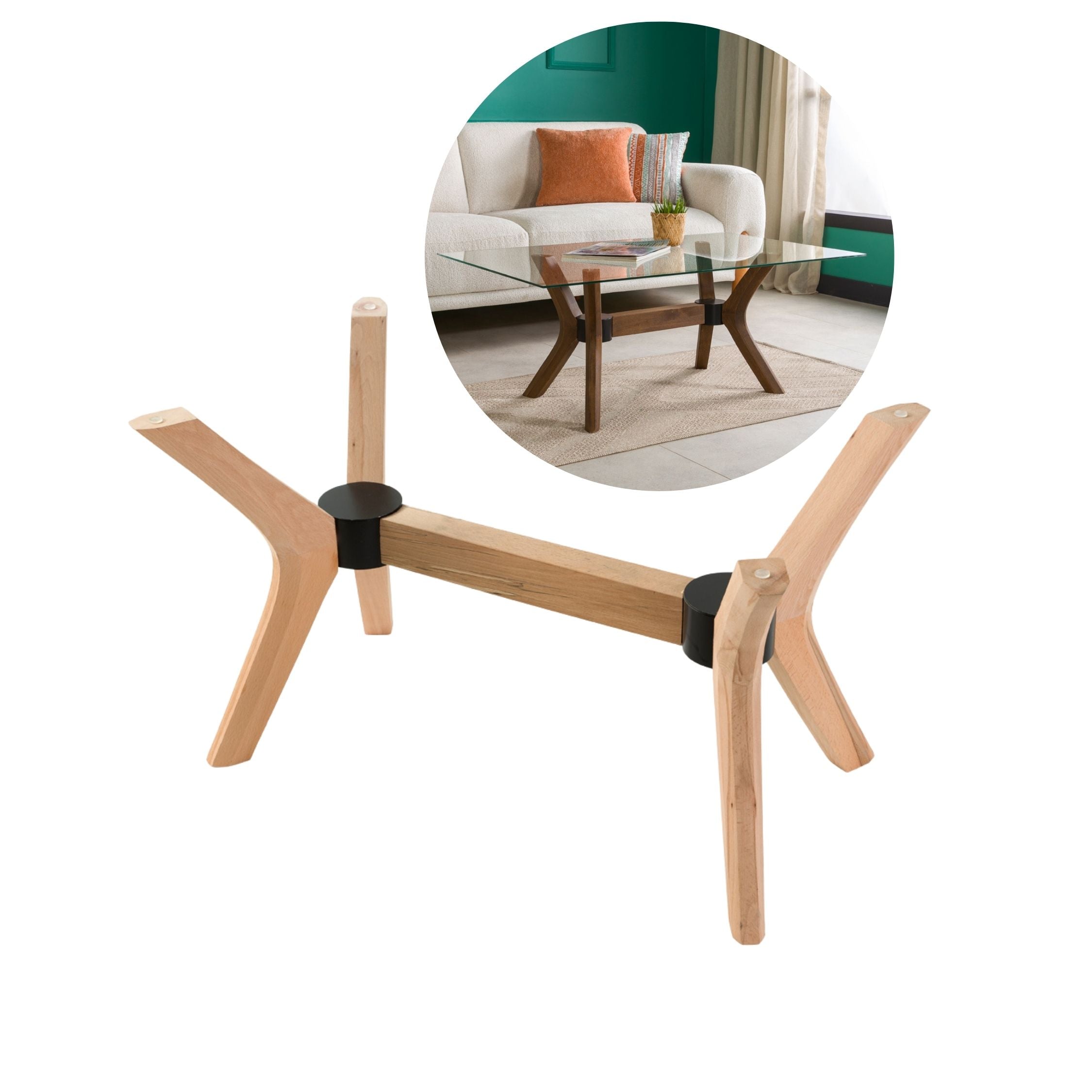 Solid Table Leg Table Legs - Metal & Wooden Table Legs | Furnirem