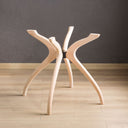 Solid Wood Round Dining Curvella Table Base 4-Legs