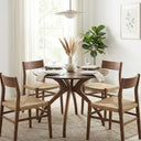 Solid Wood Round Dining Curvella Table Base 4-Legs