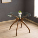 Solid Wood Round Dining Curvella Table Base 4-Legs